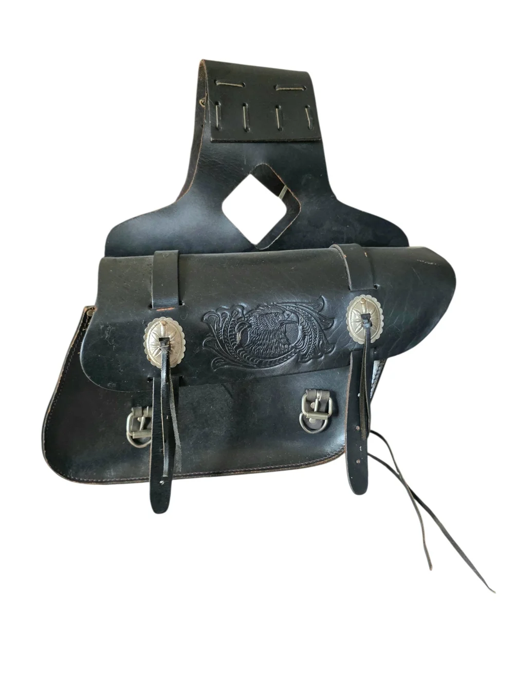 Biker Motorrad Chopper Eagle Adler Saddlebag Satteltaschen